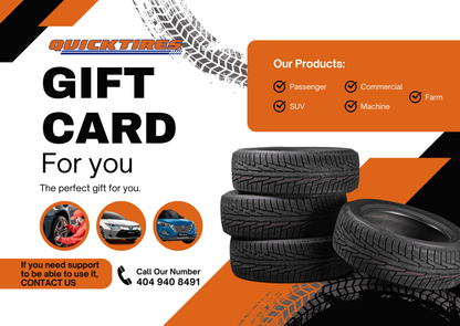 QUICKTIRES GIFT CARD